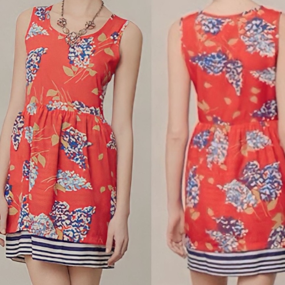 Anthropologie Porridge Petaluma Dress Small S